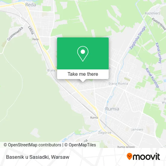 Карта Basenik u Sasiadki