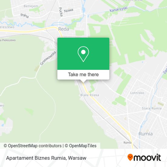 Apartament Biznes Rumia map