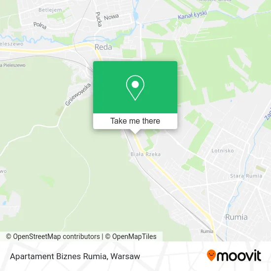 Карта Apartament Biznes Rumia