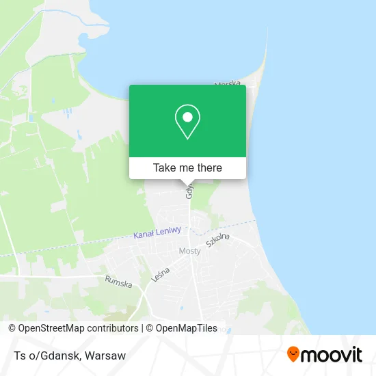 Карта Ts o/Gdansk