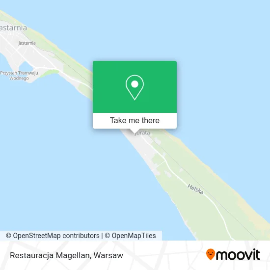 Карта Restauracja Magellan