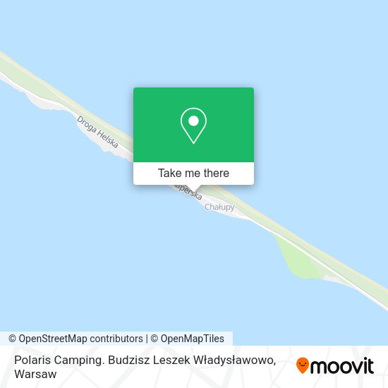 Polaris Camping. Budzisz Leszek Władysławowo map