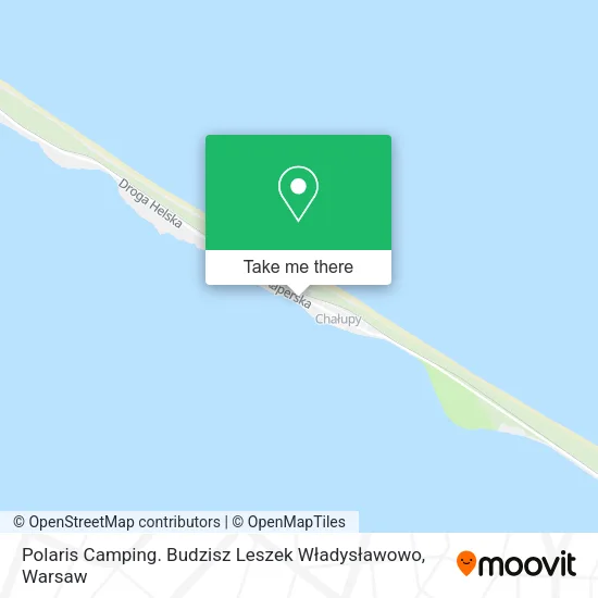 Карта Polaris Camping. Budzisz Leszek Władysławowo