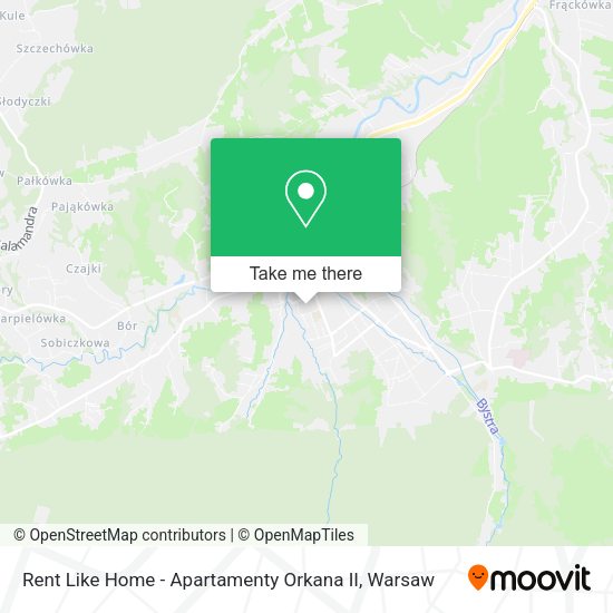 Rent Like Home - Apartamenty Orkana II map