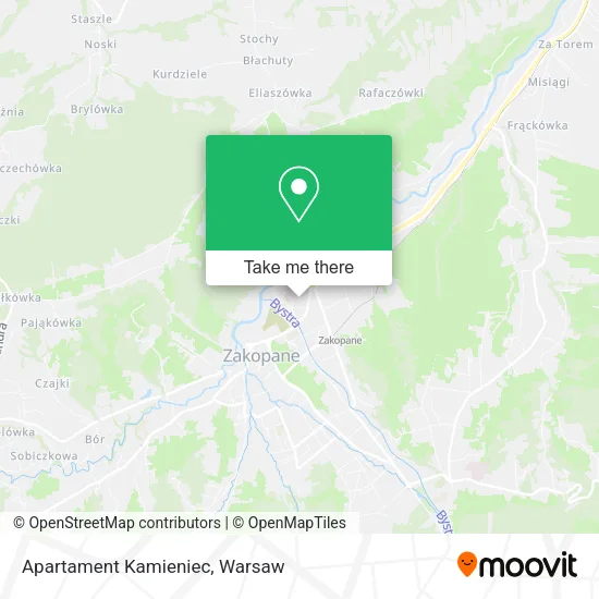 Карта Apartament Kamieniec