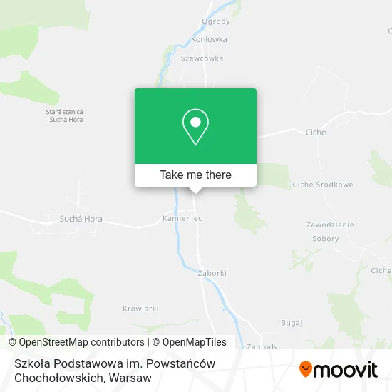 Szkoła Podstawowa im. Powstańców Chochołowskich map
