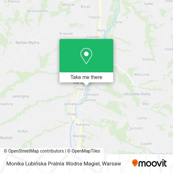 Monika Lubińska Pralnia Wodna Magiel map