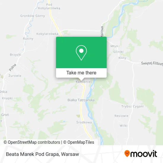 Карта Beata Marek Pod Grapa