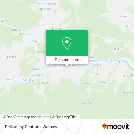 Карта Delikatesy Centrum