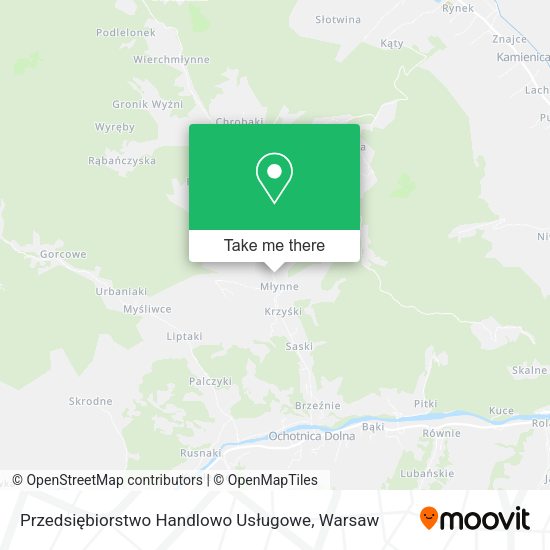 Przedsiębiorstwo Handlowo Usługowe map