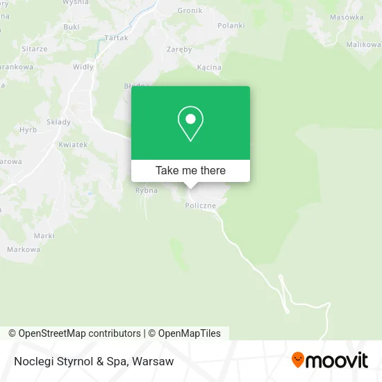 Карта Noclegi Styrnol & Spa
