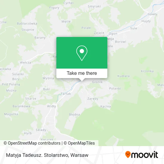 Карта Matyja Tadeusz. Stolarstwo