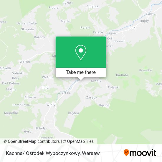 Kachna/ Ośrodek Wypoczynkowy map