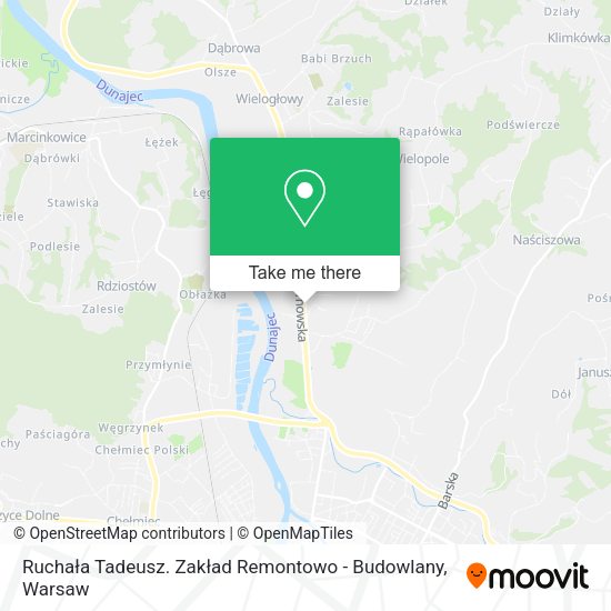 Ruchała Tadeusz. Zakład Remontowo - Budowlany map