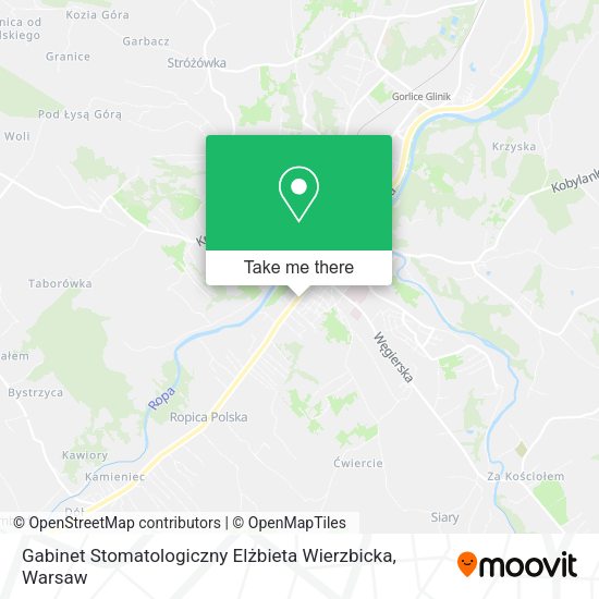 Gabinet Stomatologiczny Elżbieta Wierzbicka map