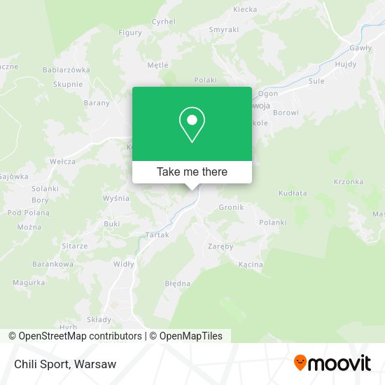 Chili Sport map