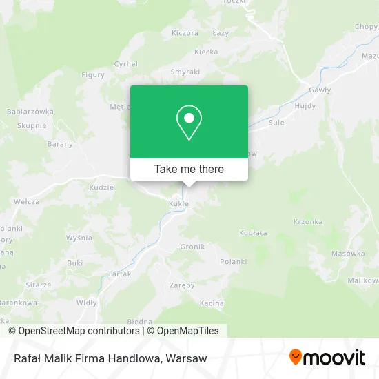 Rafał Malik Firma Handlowa map