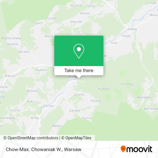 Chow-Max. Chowaniak W. map