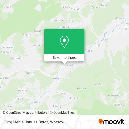 Dmj Meble Janusz Dyrcz map