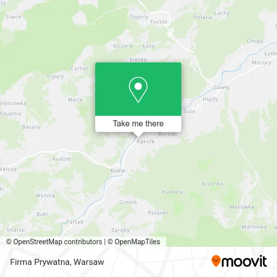 Карта Firma Prywatna
