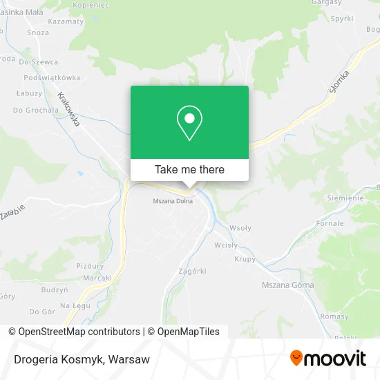 Карта Drogeria Kosmyk