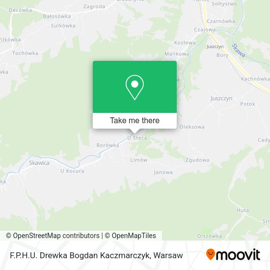 F.P.H.U. Drewka Bogdan Kaczmarczyk map