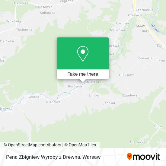 Pena Zbigniew Wyroby z Drewna map