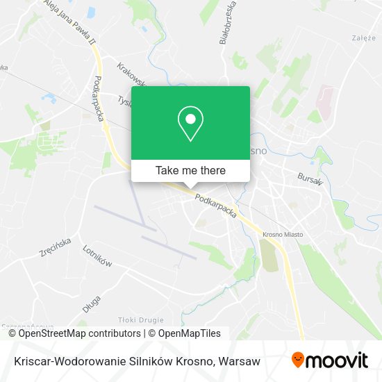 Kriscar-Wodorowanie Silników Krosno map