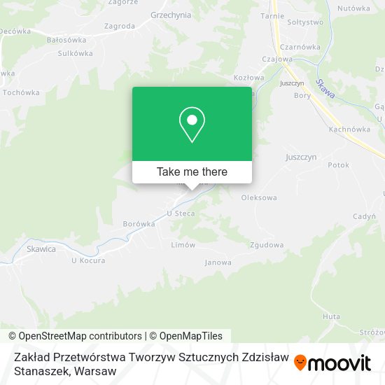 Zakład Przetwórstwa Tworzyw Sztucznych Zdzisław Stanaszek map