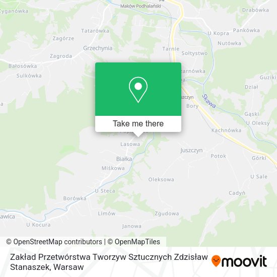 Zakład Przetwórstwa Tworzyw Sztucznych Zdzisław Stanaszek map