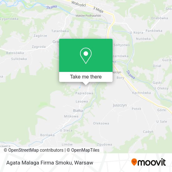 Agata Malaga Firma Smoku map