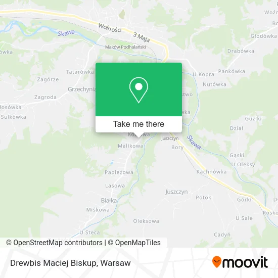 Карта Drewbis Maciej Biskup