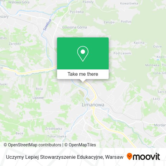 Uczymy Lepiej Stowarzyszenie Edukacyjne map