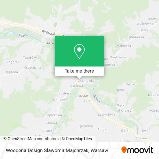 Woodena Design Sławomir Majchrzak map