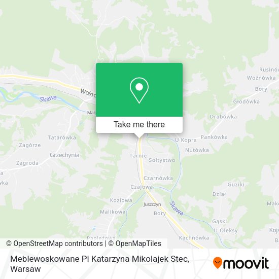 Meblewoskowane Pl Katarzyna Mikolajek Stec map