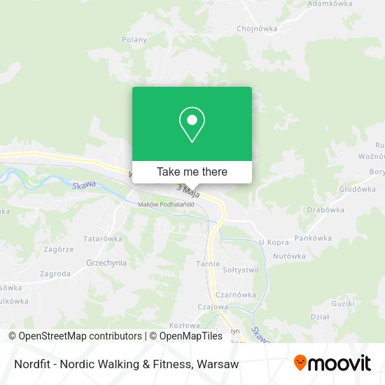 Nordfit - Nordic Walking & Fitness map