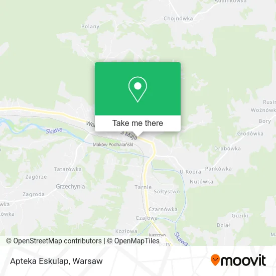 Карта Apteka Eskulap