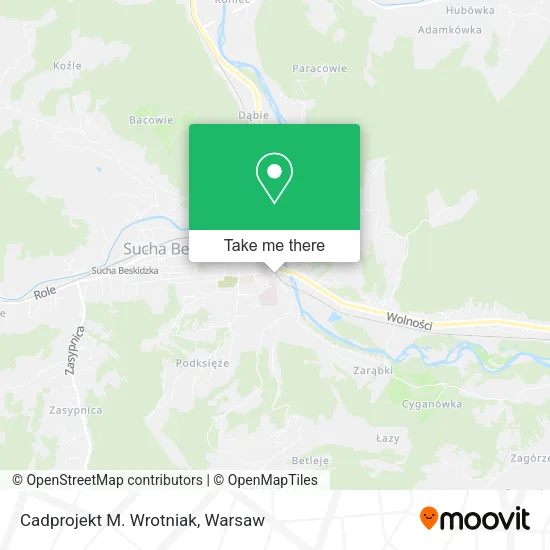 Карта Cadprojekt M. Wrotniak
