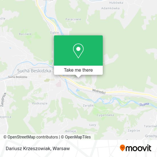 Dariusz Krzeszowiak map