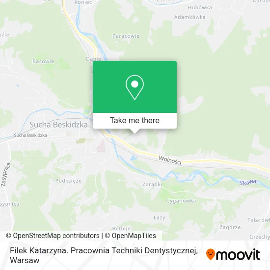 Карта Filek Katarzyna. Pracownia Techniki Dentystycznej