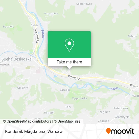 Карта Konderak Magdalena
