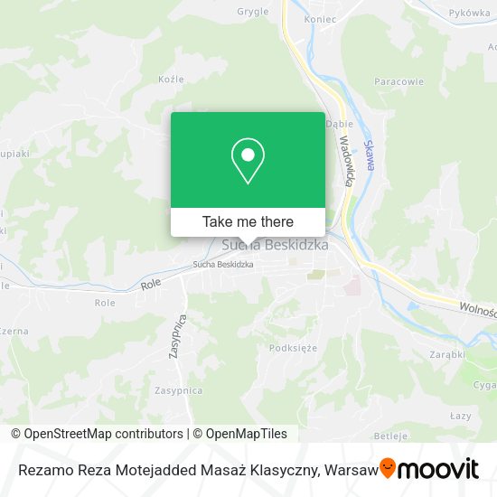 Rezamo Reza Motejadded Masaż Klasyczny map