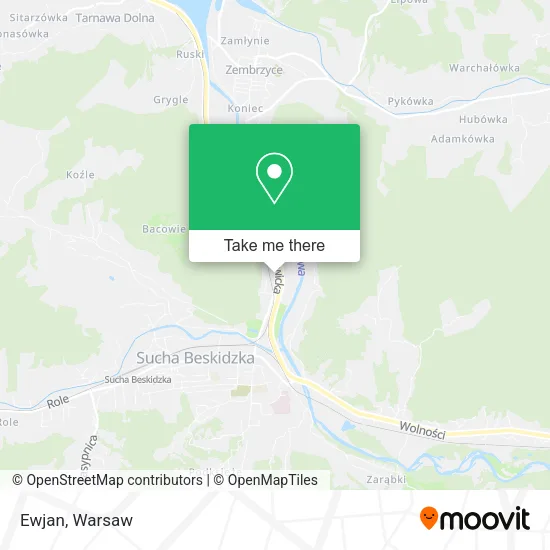 Карта Ewjan