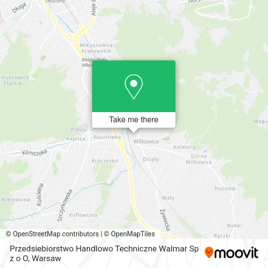 Карта Przedsiebiorstwo Handlowo Techniczne Walmar Sp z o O
