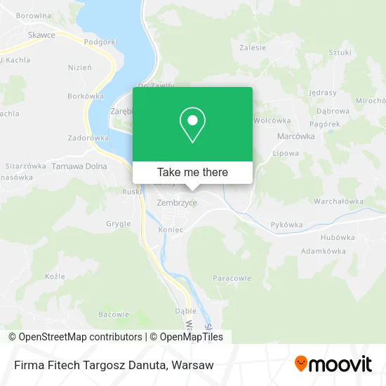 Карта Firma Fitech Targosz Danuta