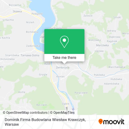 Dominik Firma Budowlana Wiesław Krawczyk map