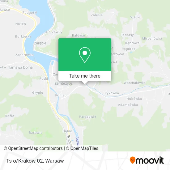 Карта Ts o/Krakow 02