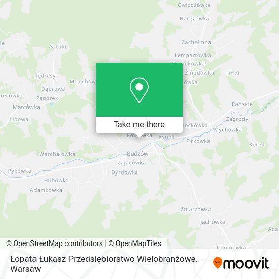 Łopata Łukasz Przedsiębiorstwo Wielobranżowe map