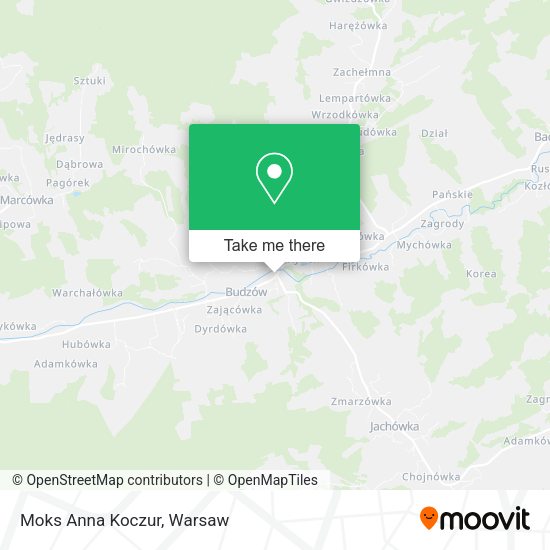 Moks Anna Koczur map