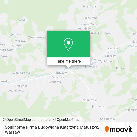 Solidhome Firma Budowlana Katarzyna Matuszyk map